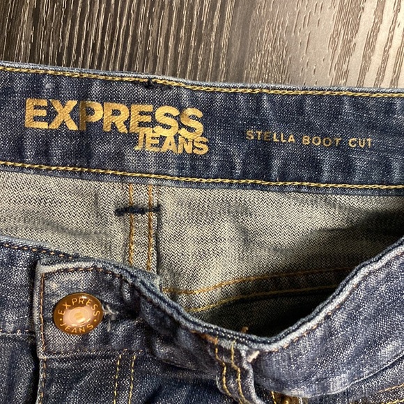 🍍EXPRESS STELLA BOOT CUT🍍SIZE 8R🍍C-2 - Picture 2 of 3